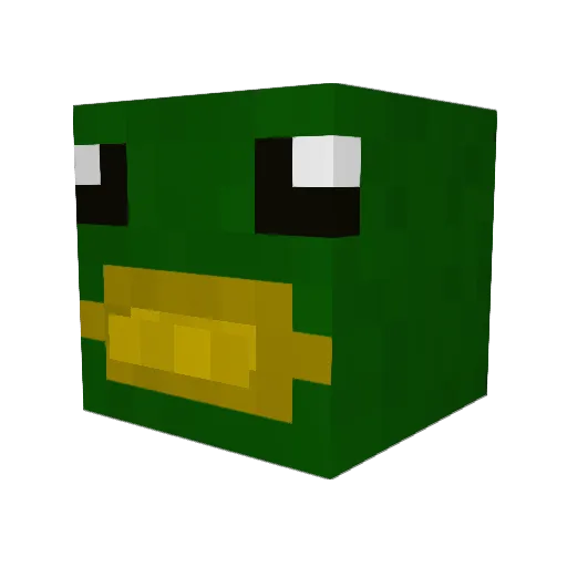 crownhill04 Minecraft avatar head, 3D render
