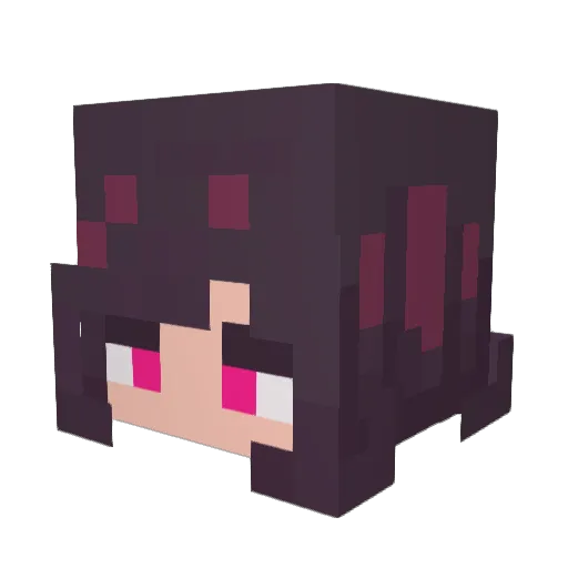 crownlands Minecraft avatar head, 3D render