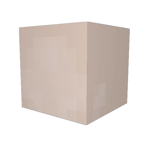 crownslight Minecraft avatar head, 3D render