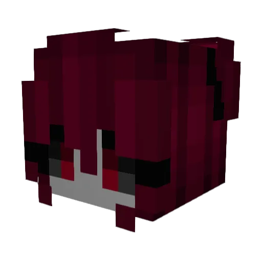 crownthejojo Minecraft avatar head, 3D render