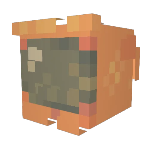 crreeperrr Minecraft avatar head, 3D render