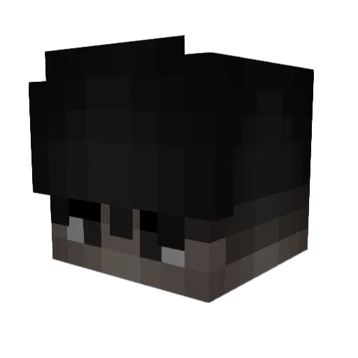 crrs Minecraft avatar head, 3D render
