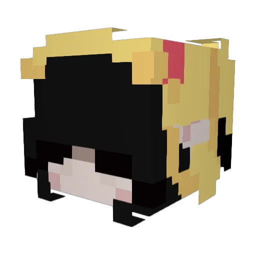 crstopher Minecraft avatar head, 3D render
