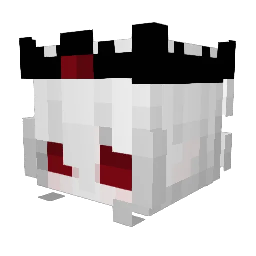 crumb_Guy Minecraft avatar head, 3D render