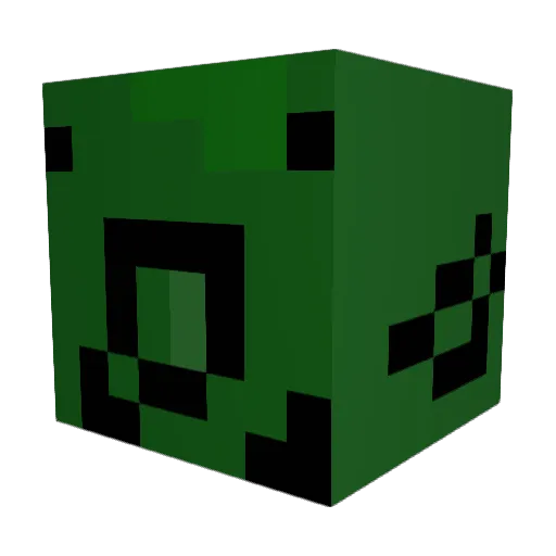 crumblegumble Minecraft avatar head, 3D render