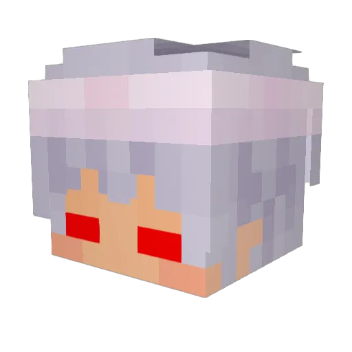 crumpleNAMANSAO Minecraft avatar head, 3D render