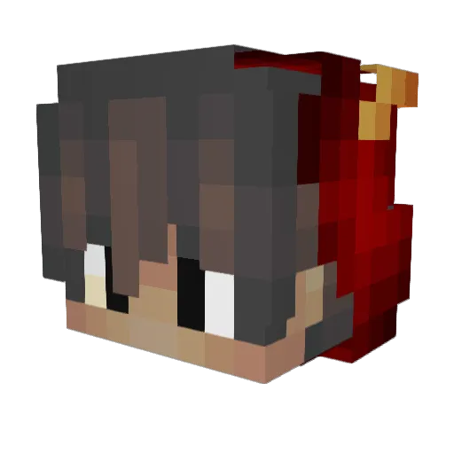 crunchynutz254 Minecraft avatar head, 3D render