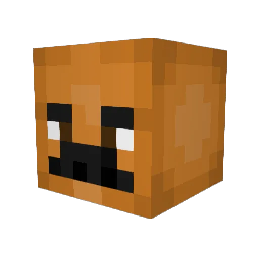 crunchyrice420 Minecraft avatar head, 3D render