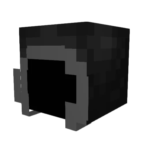 cruptdante Minecraft avatar head, 3D render