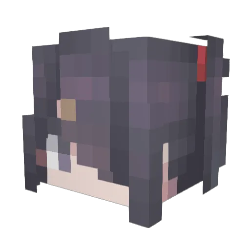 crush6101 Minecraft avatar head, 3D render