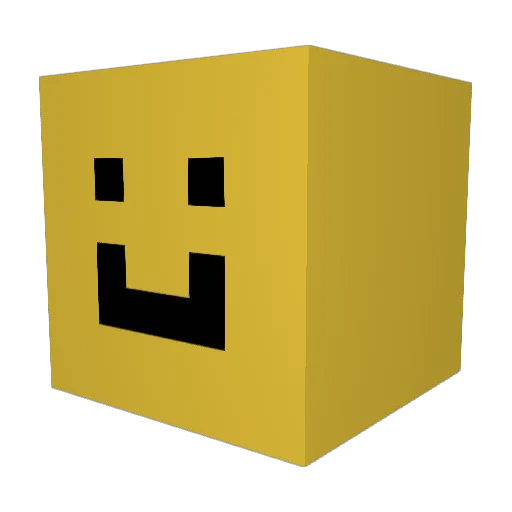 crushedbeetle Minecraft avatar head, 3D render