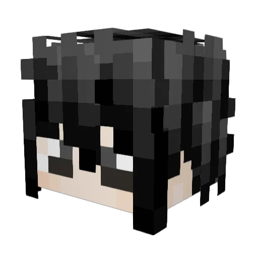 crustycroc Minecraft avatar head, 3D render