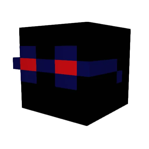 cruzan123 Minecraft avatar head, 3D render