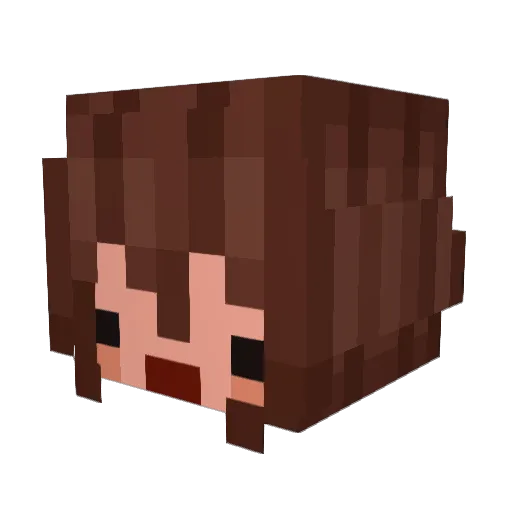 cruzzzzz123 Minecraft avatar head, 3D render