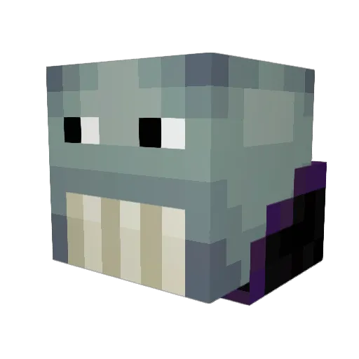 crvmbs Minecraft avatar head, 3D render
