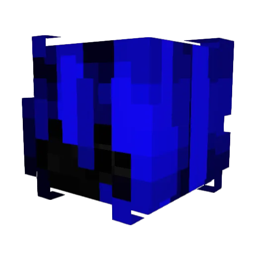 crvri Minecraft avatar head, 3D render