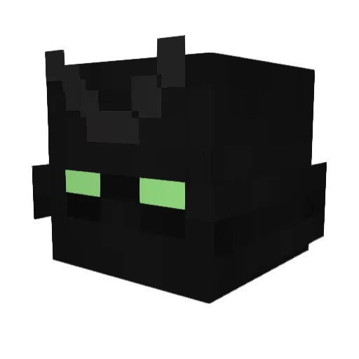 crwstian Minecraft avatar head, 3D render