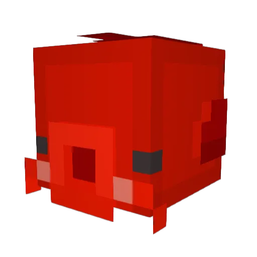 crxwders Minecraft avatar head, 3D render