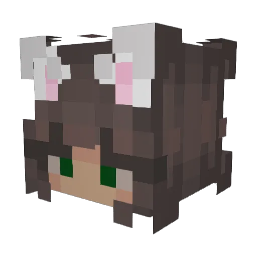 crybaby_69 Minecraft avatar head, 3D render