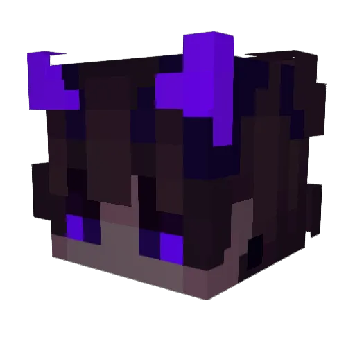 cryox187 Minecraft avatar head, 3D render