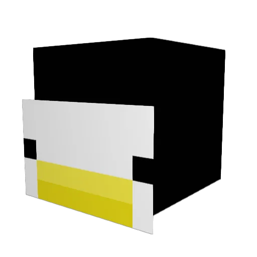 crypticcalla Minecraft avatar head, 3D render