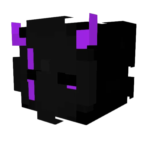 crypticxsouls742 Minecraft avatar head, 3D render