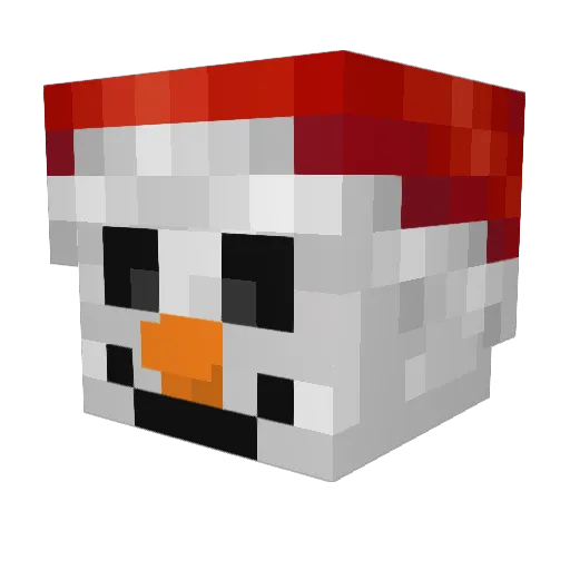 crysempl98 Minecraft avatar head, 3D render