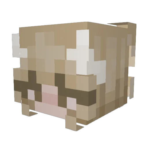 crysta7xh03 Minecraft avatar head, 3D render