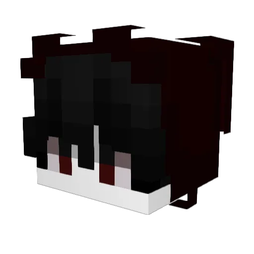 crystal2103 Minecraft avatar head, 3D render