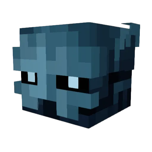 crystalascension Minecraft avatar head, 3D render