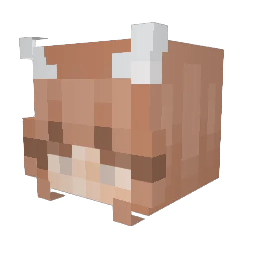 crystalclear948 Minecraft avatar head, 3D render