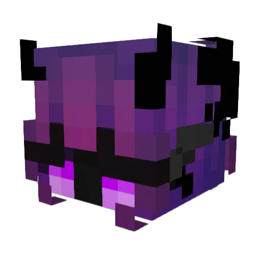crystalcrowneth Minecraft avatar head, 3D render