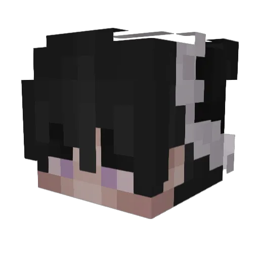 crystori Minecraft avatar head, 3D render