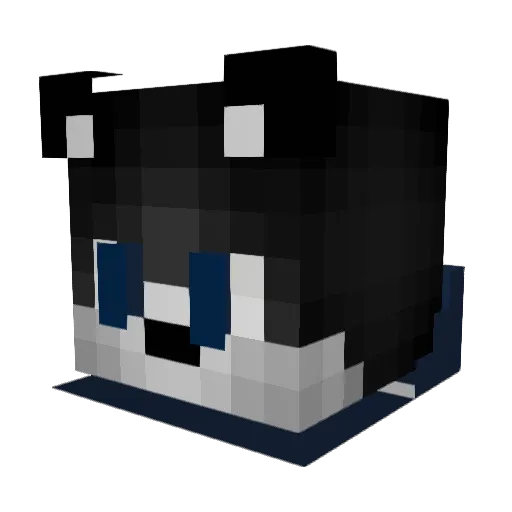 cryxz23 Minecraft avatar head, 3D render