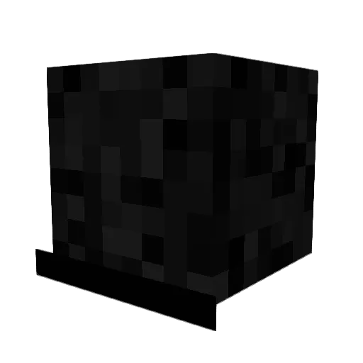 crzxd Minecraft avatar head, 3D render