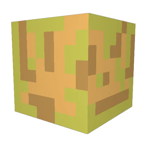 crzygood Minecraft avatar head, 3D render
