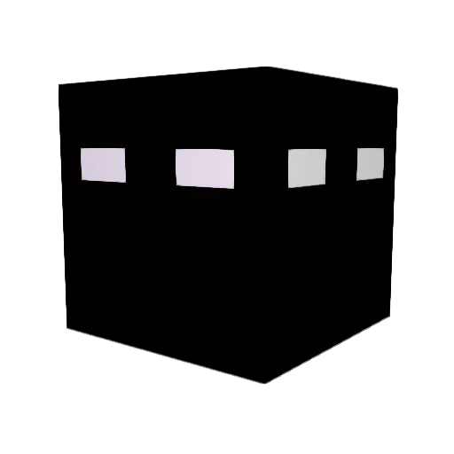 cs980031 Minecraft avatar head, 3D render