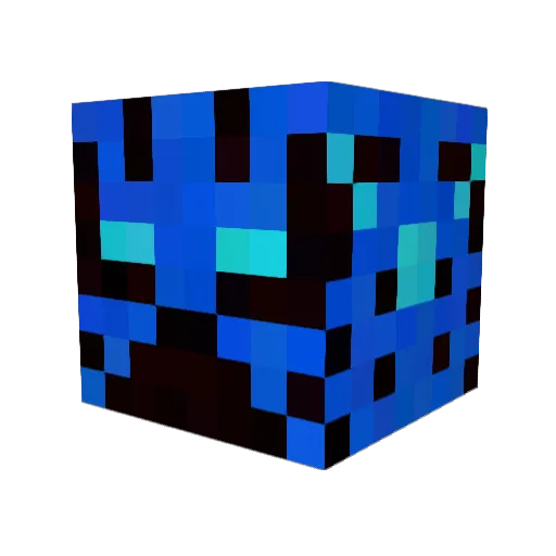 csguru Minecraft avatar head, 3D render