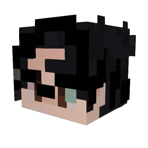 cshtyler Minecraft avatar head, 3D render
