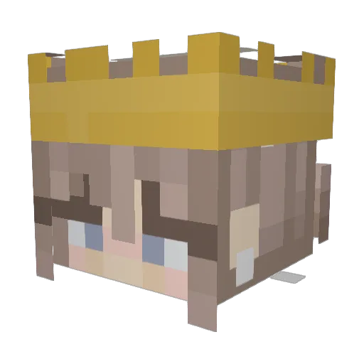 cskenzi Minecraft avatar head, 3D render