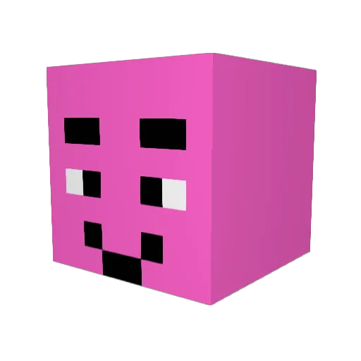 csm890226 Minecraft avatar head, 3D render
