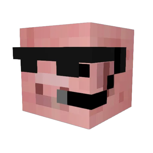 csmit22 Minecraft avatar head, 3D render