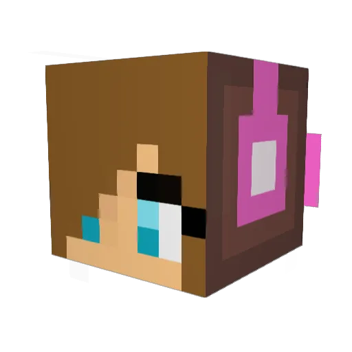 cstringer89 Minecraft avatar head, 3D render