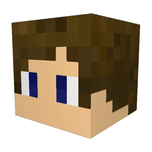 ctheintz Minecraft avatar head, 3D render