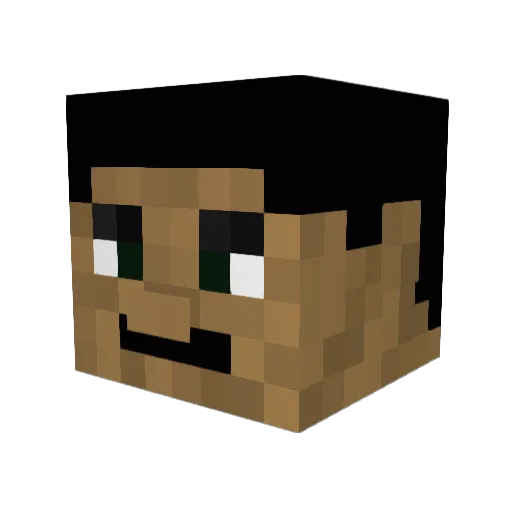 ctownbtown Minecraft avatar head, 3D render