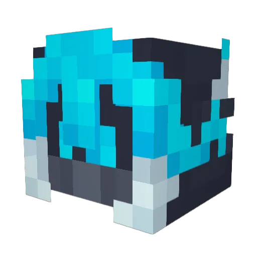 ctrlmoca Minecraft avatar head, 3D render