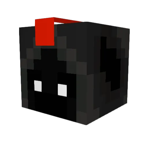 cubanspy Minecraft avatar head, 3D render