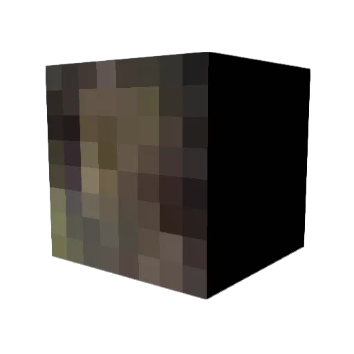 cubehaver Minecraft avatar head, 3D render