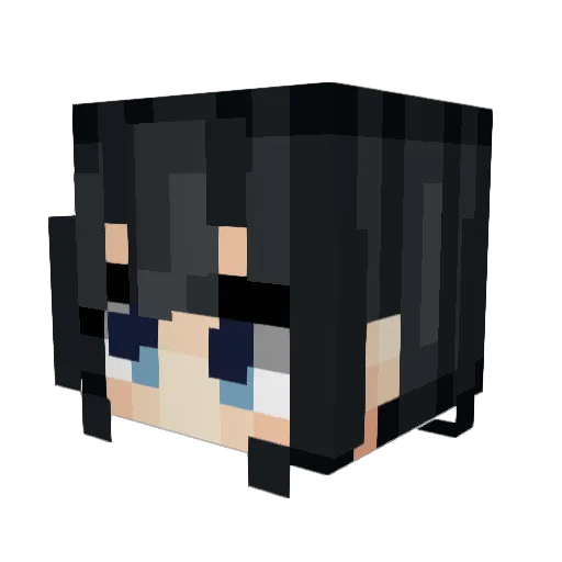cubic316 Minecraft avatar head, 3D render
