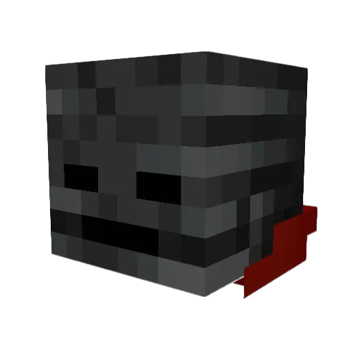cucak1236_ Minecraft avatar head, 3D render